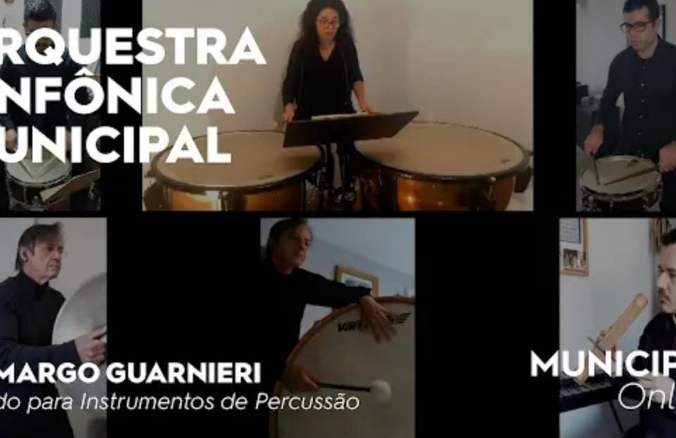 Felipe Monteiro presta consultoria para Estudo para instrumentos de percussão - 2020.