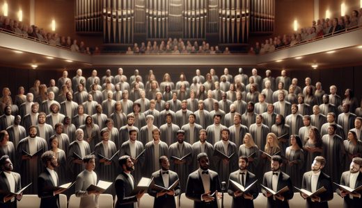 Coro acessível – Sala São Paulo – Ver com Palavras- SP – 2024.