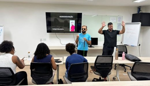 Formação em audiodescrição - Coordenação de Equidade, Diversidade, inclusão e Políticas Afirmativas - Fiocruz - RJ - 2025.