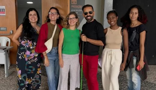 Visita técnica para consultoria em acessibilidade - Prêmio Multishow de Humor - RJ - 2026.