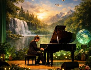 Clique aqui para confirmar presença. Ministério da Cultura, Governo do Estado de São Paulo, Secretaria da Cultura e Economia Criativas e Fundação OSESP convidam para o Concerto Acessível Semana do Meio Ambiente: a primavera de Boulanger e Schumann, em comemoração ao Dia Mundial do Meio Ambiente, com a Osesp regida pelo Maestro Marc Albrecht. No repertório, obras de Lili Boulanger e de Robert Schumann. Com a participação do pianista argentino Nelson Goerner que interpreta o Concerto para piano de Schumann, escrito como uma declaração de amor a Clara. Concerto com audiodescrição: 04 de junho (quinta-feira), às 20:00 horas. Duração: 95 minutos. Local: Sala São Paulo. Endereço: Praça Júlio Prestes, 16 (próximo à Estação CPTM Júlio Prestes e estação de metrô Luz). Audiodescrição: VER COM PALAVRAS. Roteiro e narração: Lívia Motta. Consultoria e dinâmica musical: Felipe Monteiro. Aguardamos vocês!!! ulo - Ver com Palavras - SP - 2026.